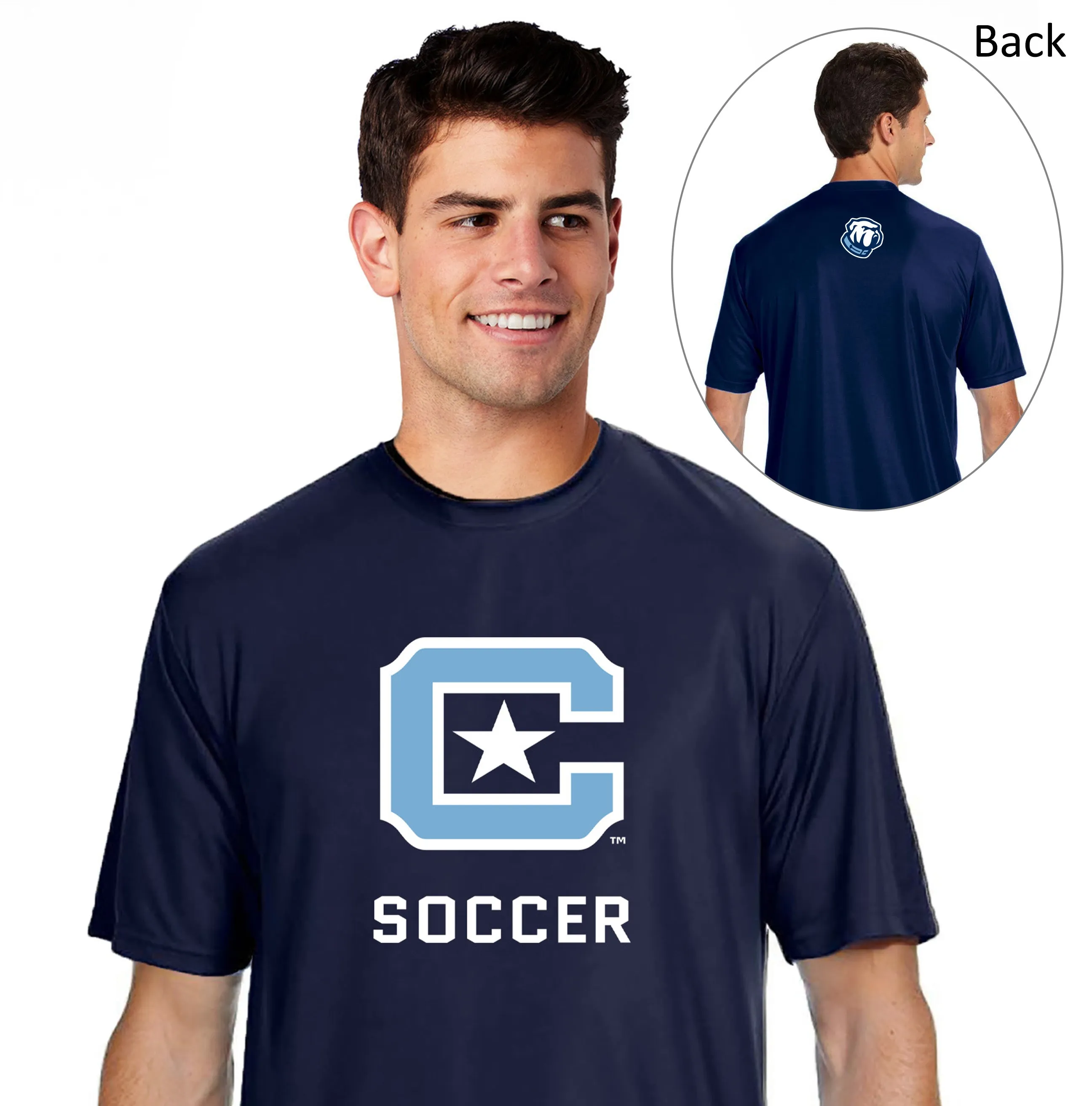 The Citadel, Club Sports - Soccer, A4 Men's Cooling Performance T-Shirt